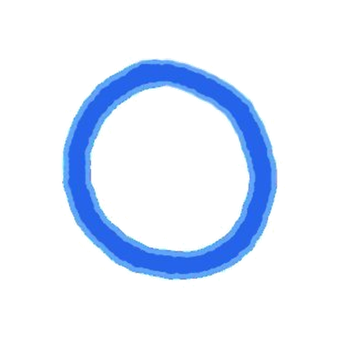 Circle character placeholder